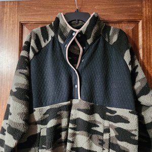 Maurices Sherpa Button Up Pullover - like new - great condition